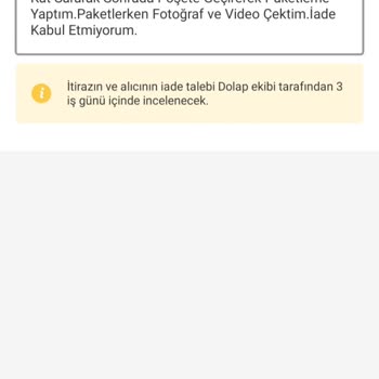 Dolap Firmasının Adaletsizce Davranması Ve Tek Taraf Tutması