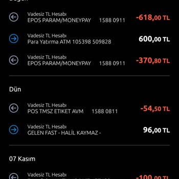 MoneyPay Para Yükledim Gözükmüyor