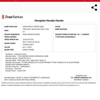 PttAVM Sipariş Havale Açıklama Unutma