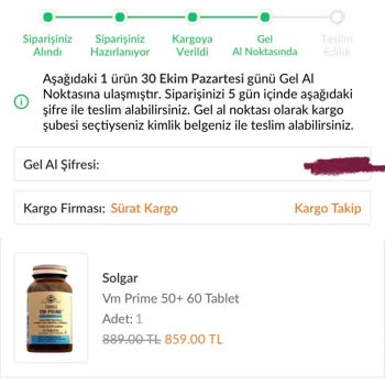 Trendyol Gel Al Noktası