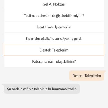 Trendyol Gel Al Noktası