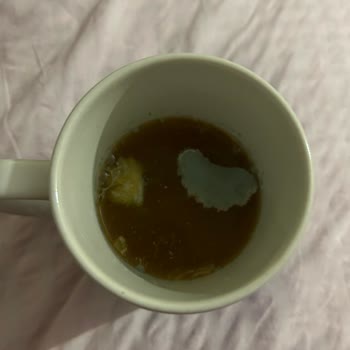 Dimes Karışık Meyve Suyunun İçinden Çıkan Küf