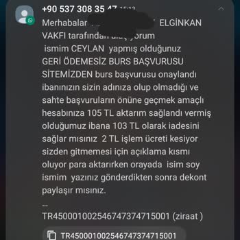 Elginkan Holding Elginkan Vakfı Burs Başvurusu