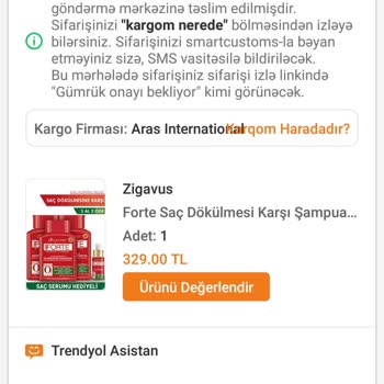 Aras Kargo Trendyol Gümrük Beyanı Ve Kargo Sorunu