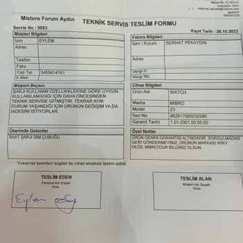 Xiaomi Ürünün Bozuk Olması