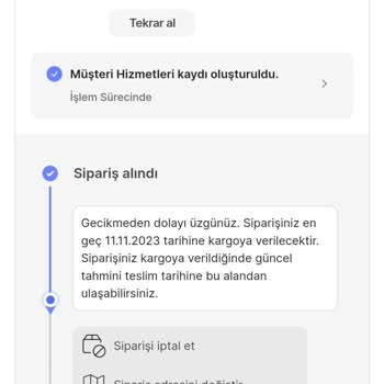 Hepsiburada Ürün Söz Verilen Tarihte Gönderilmiyor