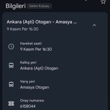 Obilet Varış Noktası Amasya Otogarı Yazmasına Rağmen Aracın Otogara Girmemesi