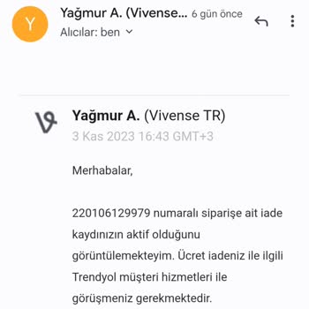 Trendyol'da İade Var Ama Paramı Yatırmıyorlar