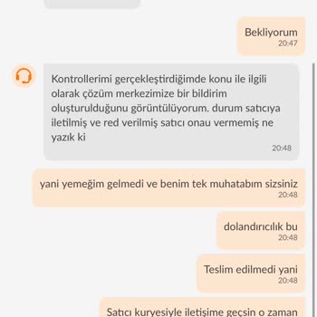 Trendyol Sipariş Teslim Edilmedi Ve Para İadesi Yapılmıyor