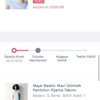 Penti'nin Parasını Aldığı Siparişi Teslim Etmemesi