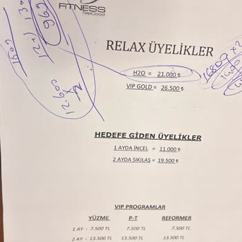 H2o Fitness H20 Fitness Kayıt
