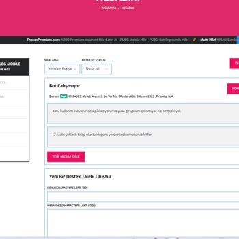 Thanos Premium Şikayeti