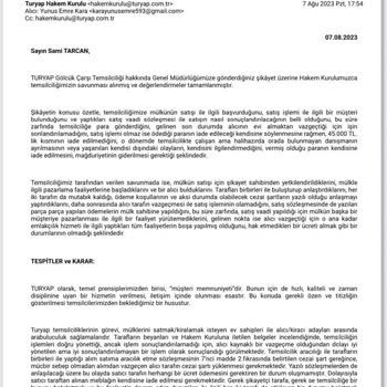 Turyap'tan Beklenen İade Hüsranı