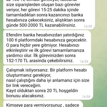 Telegram N11 Mağduru Oldum Yardım Talep Ediyorum