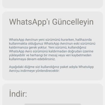 Whatsapp Aero Numaramı Engellemiş Giriş Yapamıyorum