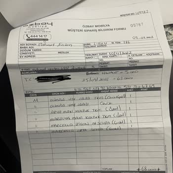 Özbay Mobilya Eşyaları Binanın İçerisinde Bırakıp Gitti