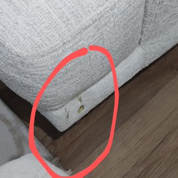 Doğtaş Mobilya Sevk Esnasında Koltuk Kasasının Zarar Görmesi