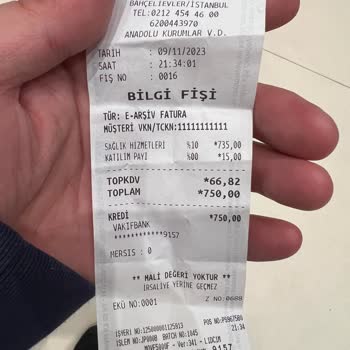 Medipol Bahçelievler Hastanesi'nde Haksız Kazanç