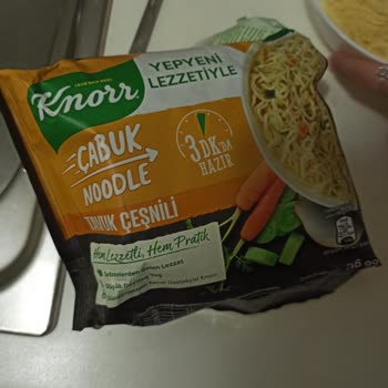 Knorr Knoor Çabuk Noodle Bozuk Çıktı.