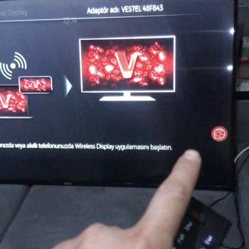 Vestel Ekran Yansıtma Problemi
