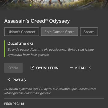 GeForce NOW powered by GAME+ Düzeltme Eki Sorunu