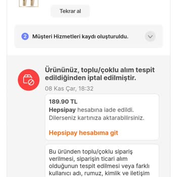 Loreal Paris Müşteri Mağduriyeti Ürün İptali
