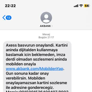 Akbank Kredi Kart Başvurunuz Onayladı Yalanı