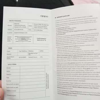 Oppo Şebeke Mobil Veri