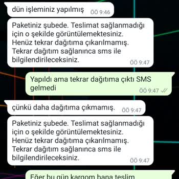 Kargoist Firması Çok Vasat Vurdumduymaz Tavırları