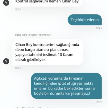 Amazon Teslim Edilmeyen Ürün Hk.