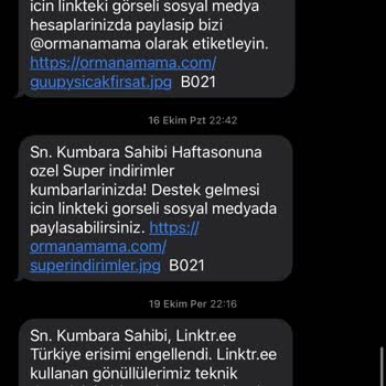 Ormana Mama Sürekli Gereksiz Mesajları Rahatsız Ediyor