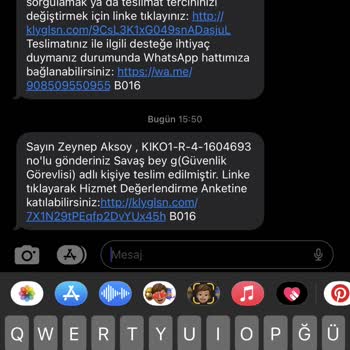 Kolay Gelsin Kargom Başkasına Teslim Edilmiş