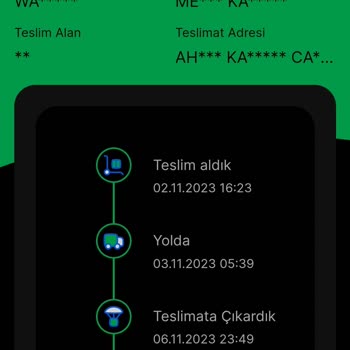 Watsons Kargom Elime Ulaşmadığı Halde Teslim Edildiği Gözüküyor.