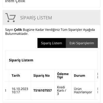 Peragarageshop.com Güvenilir Olmayan Şirket, Teslimat Sıkıntısı