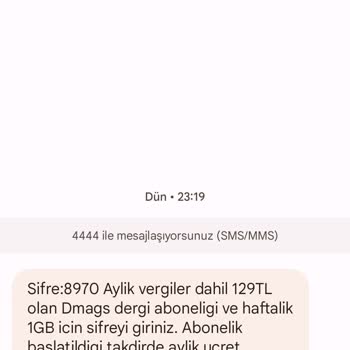 Vodafone Dmags Vergi Kesintisi
