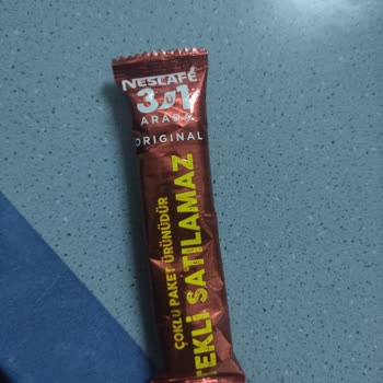 Nescafe İçi Boş Hava Dolu Paket!