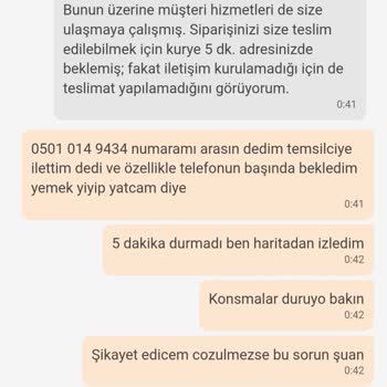 Trendyol GO Pişmanlık Ne Sipariş Var Ne De Para İadesi