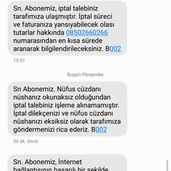 DSmart Talebimi Kabul Etmiyor