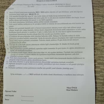 Milli Eğitim Bakanlığı (MEB) Okul Tarafından Yasal Olmayan Aidat