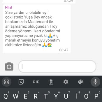 Enpara Troy Ödemeli Kart Göndermiyor
