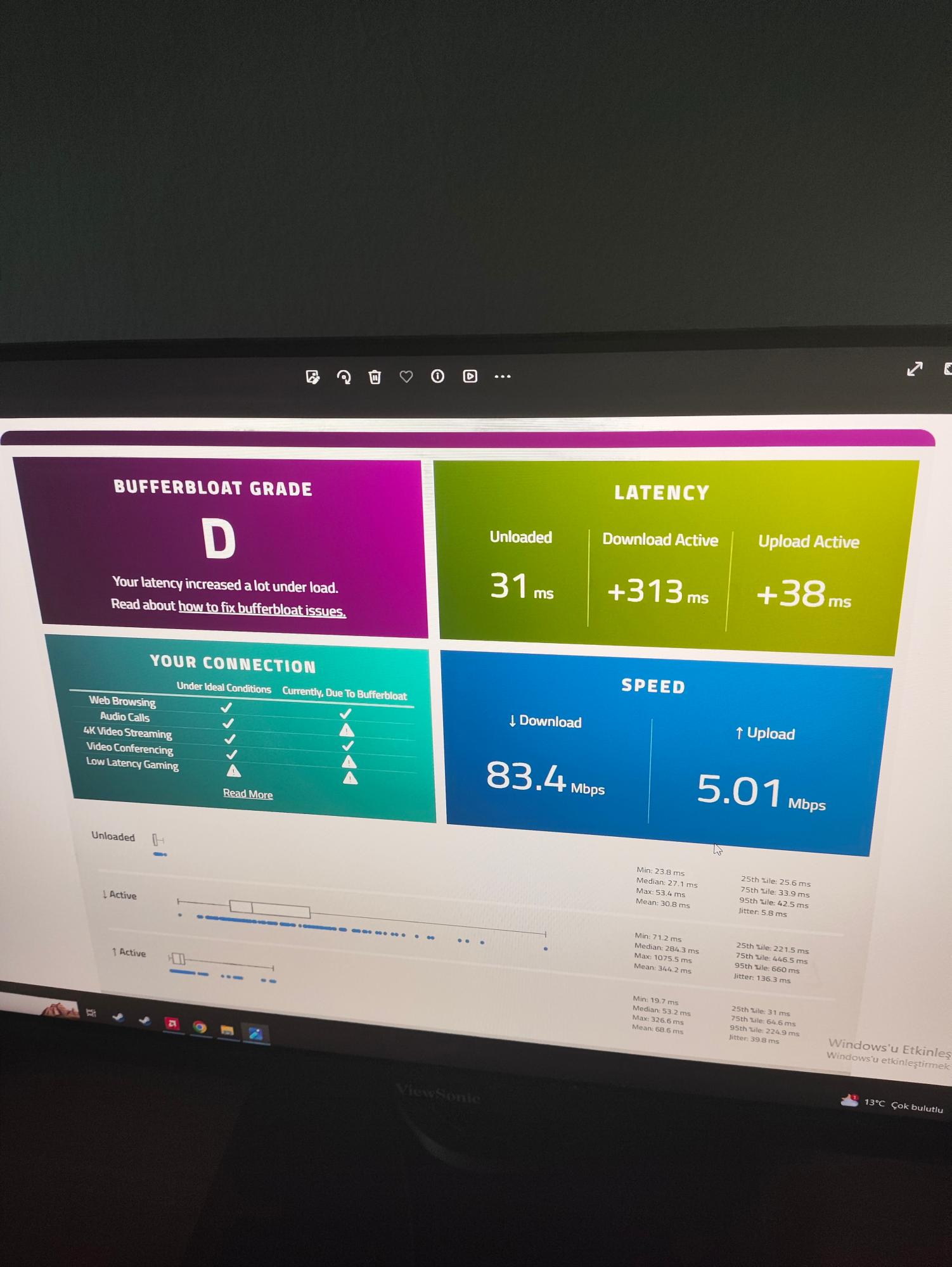 Kablo Net Ping Ve Latency Problemi Şikayetvar