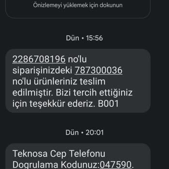 Teknosa'nın İlgisiz Ve Kayıtsız Olması.