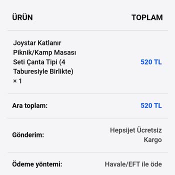 HP Pazarlama Online Alışverişte Mağduriyetim