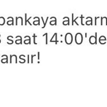 Dolap Para Transferi Gelmedi