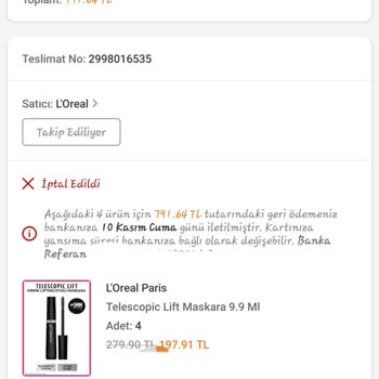 Trendyol Sorumsuz Sipariş İptali