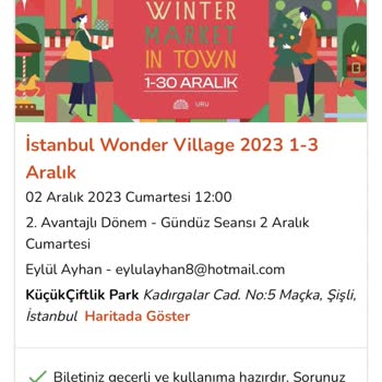 Biletino Bilet Değişikliği/İadesi (Wonderland)