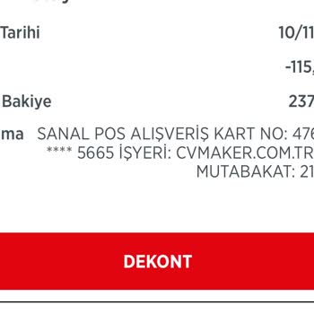 CV Maker Şikayet