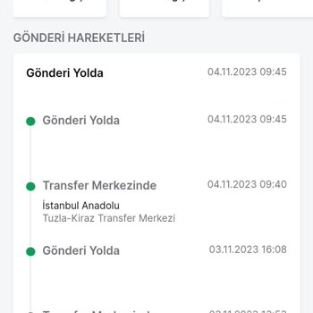 Trendyol Tuzla Şubesi Kargo Transferi Gecikmesi Hakkında