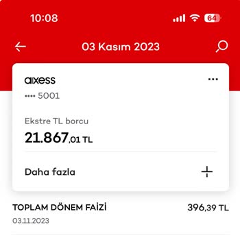 Akbank Haksız Yere Toplam Dönem Faizi Almıştır