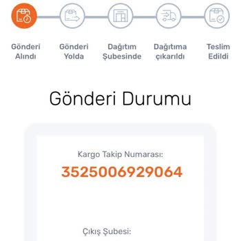 Trendyol Ürün Gönderilmeden Kargoda Görünüyor